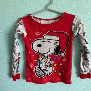 Snoopy pajama shirt